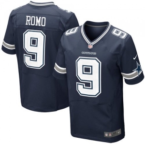 Nike Tony Romo Dallas Cowboys Elite Jersey - Navy Blue