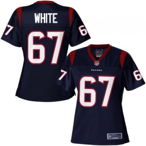 Pro Line Women's Houston Texans Cody White Team Color Jersey