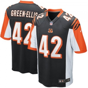 Nike BenJarvus Green-Ellis Cincinnati Bengals Game Jersey - Blac