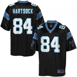 Pro Line Men's Carolina Panthers Ben Hartsock Team Color Jersey