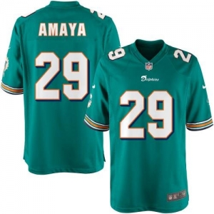 Nike Youth Miami Dolphins Jonathon Amaya Team Color Game Jersey