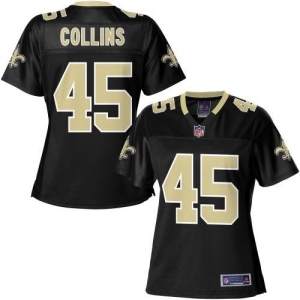 Pro Line Women's New Orleans Saints Jed Collins Team Color Jerse