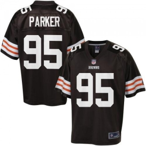 Pro Line Men's Cleveland Browns Juqua Parker Team Color Jersey