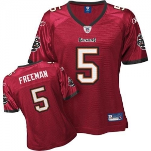 Reebok Josh Freeman Tampa Bay Buccaneers Ladies Replica Jersey -