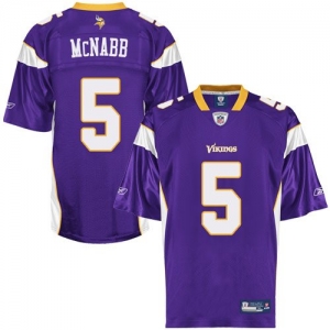 Reebok Donovan McNabb Minnesota Vikings Replica Jersey - Purple