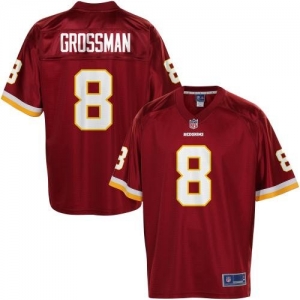 Pro Line Men's Washington Redskins Rex Grossman Team Color Jerse