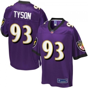 Pro Line Men's Baltimore Ravens DeAngelo Tyson Team Color Jersey