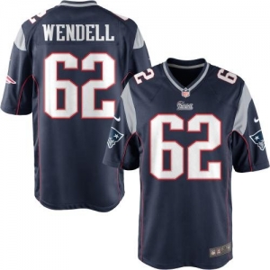 Nike Youth New England Patriots Ryan Wendell Team Color Game Jer