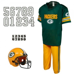 Green Bay Packers Youth Green-Gold Deluxe Team Uniform Set