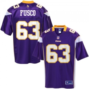 Pro Line Men's Minnesota Vikings Brandon Fusco Team Color Jersey