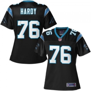 Pro Line Women's Carolina Panthers Greg Hardy Team Color Jersey