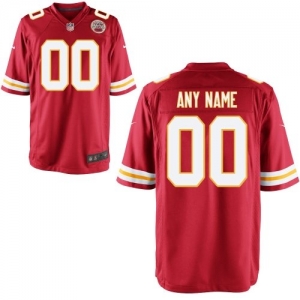 Nike Men's Kansas City Chiefs Customized Team Color Game Jersey