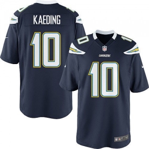 Nike Nate Kaeding San Diego Chargers Youth Game Jersey - Navy Bl