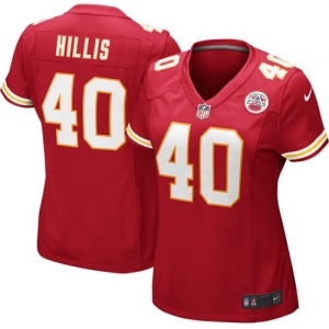 Nike Peyton Hillis Kansas City Chiefs Women's Game Jersey - Red