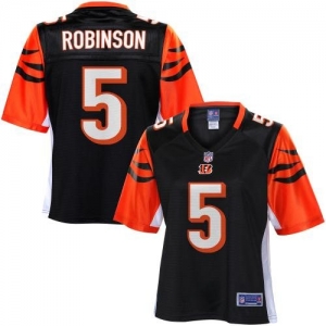 Pro Line Women's Cincinnati Bengals Zac Robinson Team Color Jers