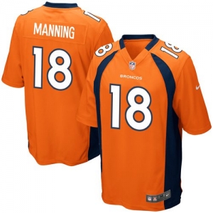 Nike Peyton Manning Denver Broncos Youth Game Jersey - Orange