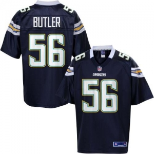 Pro Line Men's San Diego Chargers Donald Butler Team Color Jerse