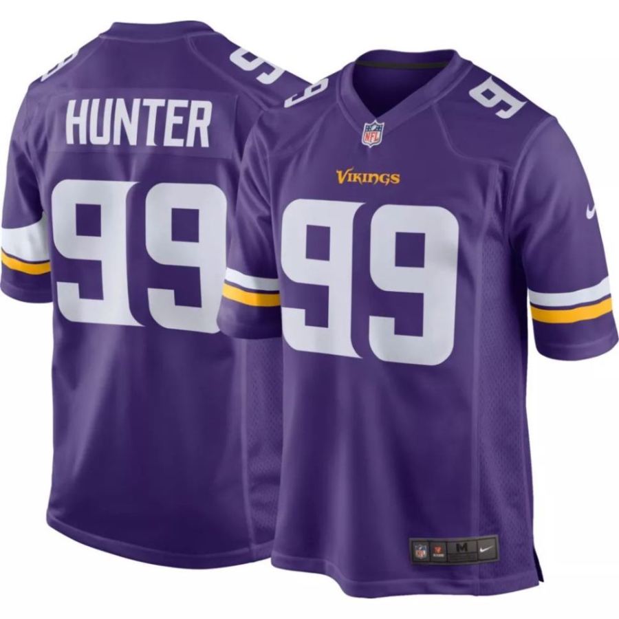 Nike Men's Minnesota Vikings Danielle Hunter #99 Purple Game Jer