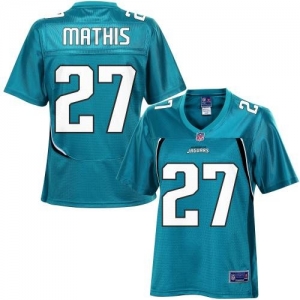 Pro Line Women's Jacksonville Jaguars Rashean Mathis Team Color