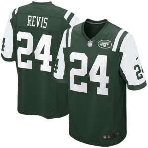 Nike Darrelle Revis New York Jets Game Jersey - Green