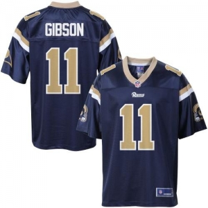 Pro Line Men's St. Louis Rams Brandon Gibson Team Color Jersey