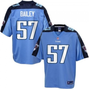 Pro Line Men's Tennessee Titans Patrick Bailey Team Color Jersey