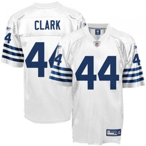 Reebok Dallas Clark Indianapolis Colts Replica Jersey - White-