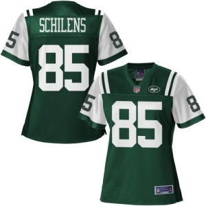 Pro Line Women's New York Jets Chaz Schilens Team Color Jersey