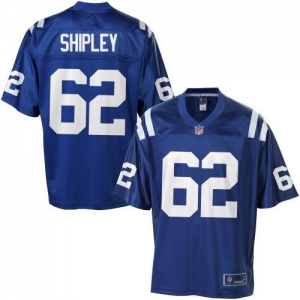 Pro Line Men's Indianapolis Colts A.Q. Shipley Team Color Jersey