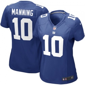 Nike Eli Manning New York Giants Women's Game Jersey - Royal Blu