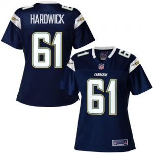 Pro Line Women's San Diego Chargers Nick Hardwick Team Color Jer