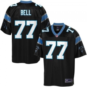 Pro Line Men's Carolina Panthers Byron Bell Team Color Jersey