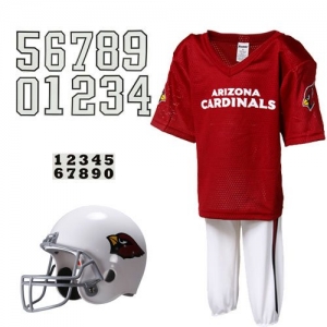 Arizona Cardinals Youth Cardinal Deluxe Team Uniform Set