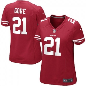 Nike Frank Gore San Francisco 49ers Youth Girls Game Jersey - Sc