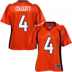 Pro Line Women's Denver Broncos Britton Colquitt Team Color Jers