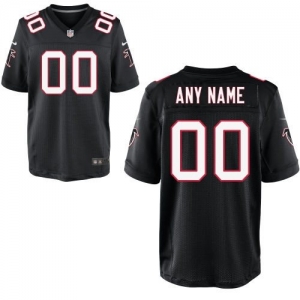 Nike Atlanta Falcons Customized Elite Throwback Jersey - Black