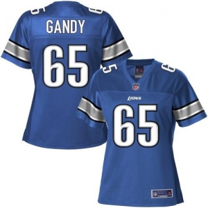 Pro Line Women's Detroit Lions Dylan Gandy Team Color Jersey