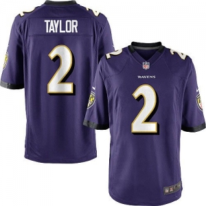 Nike Tyrod Taylor Baltimore Ravens Youth Game Jersey - Purple