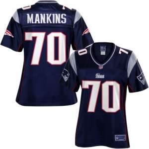 Pro Line Women's New England Patriots Logan Mankins Team Color J