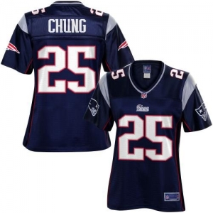 Pro Line Women's New England Patriots Pat Chung Team Color Jerse