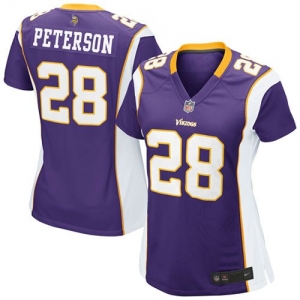 Nike Adrian Peterson Minnesota Vikings Youth Girls Game Jersey -