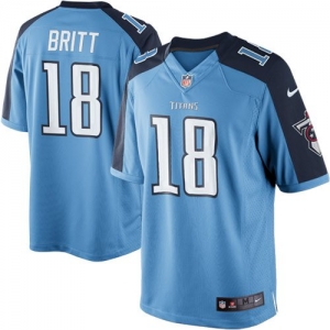 Nike Kenny Britt Tennessee Titans The Limited Jersey - Light Blu