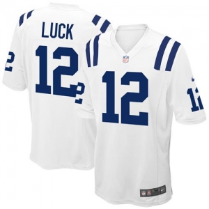 Nike Andrew Luck Indianapolis Colts Draft Game Jersey - White