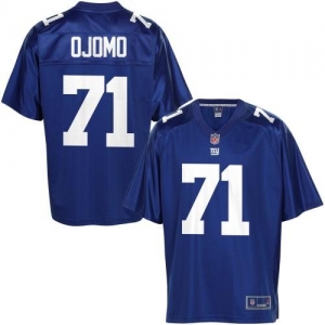 Pro Line Men's New York Giants Adewale Ojomo Team Color Jersey