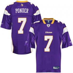 Reebok Christian Ponder Minnesota Vikings 2011 1st Round Draft P